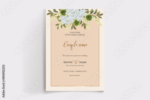 Save the date wedding invitation templates