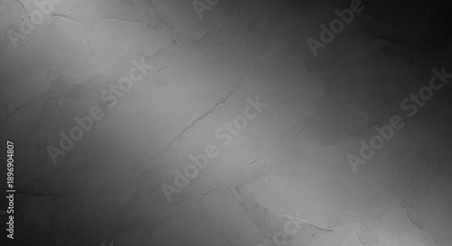 Gray Concrete Wall Texture with Soft Light and Shadow