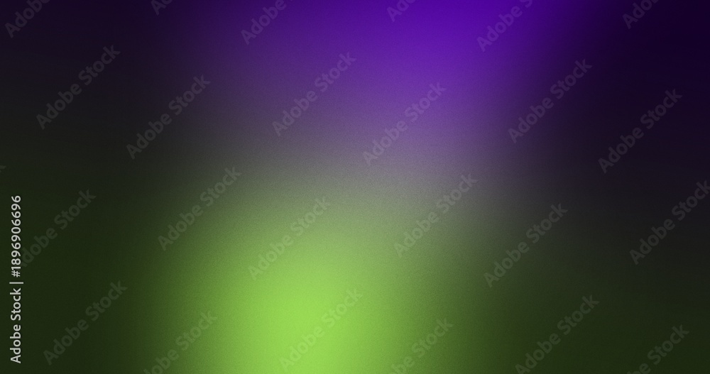 Obraz premium Purple and light green grainy gradient background with soft abstract blur
