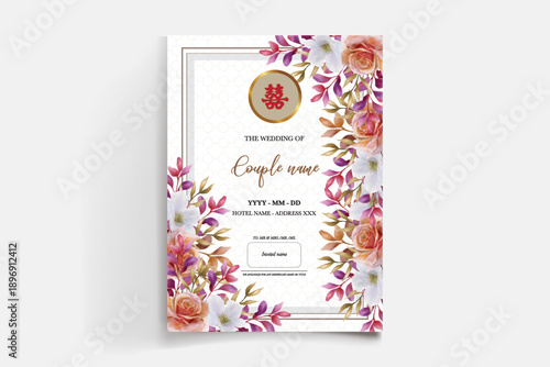 Save the date wedding invitation templates
