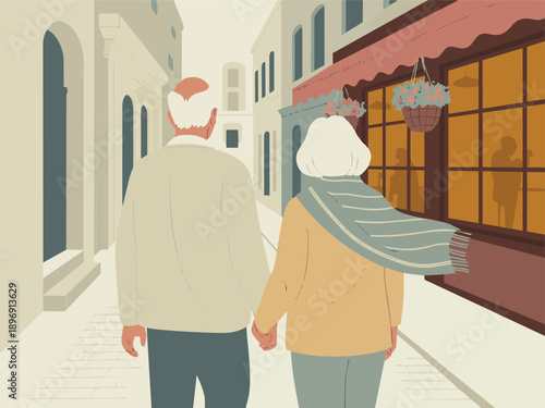 mature couple exploring a hidden gems