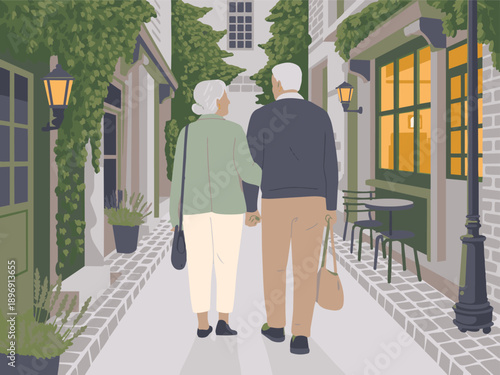 everyday adventure of mature couple