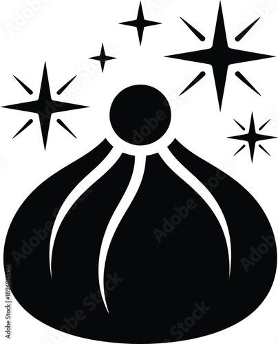 Steaming Hot Soup Dumpling With Magic Stars