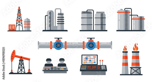 Oil and Gas Industry Equipment and Facilities Collection.