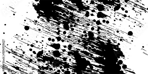 Smooth vector transition from black to white with straight broken lines. Modern vector background for transition from one image to another