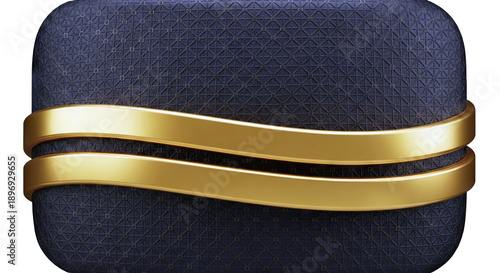 Luxury Black and Gold Object