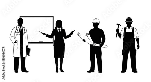 Diverse professionals collaborating in modern workplace setting