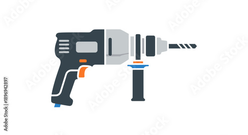 Cordless Drill with Side Handle: A Powerful Tool for Construction and DIY Projects.