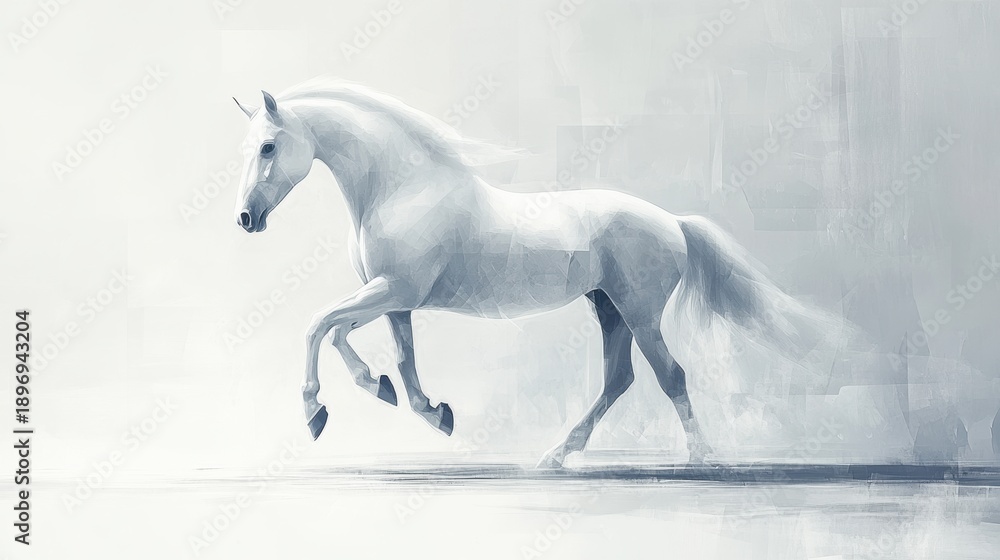 Fototapeta premium Happy new year background design,Chinese New Year2026,Year of the Horse with Golden Rearing Horses and Traditional,Lunar new year,Chinese New Year.