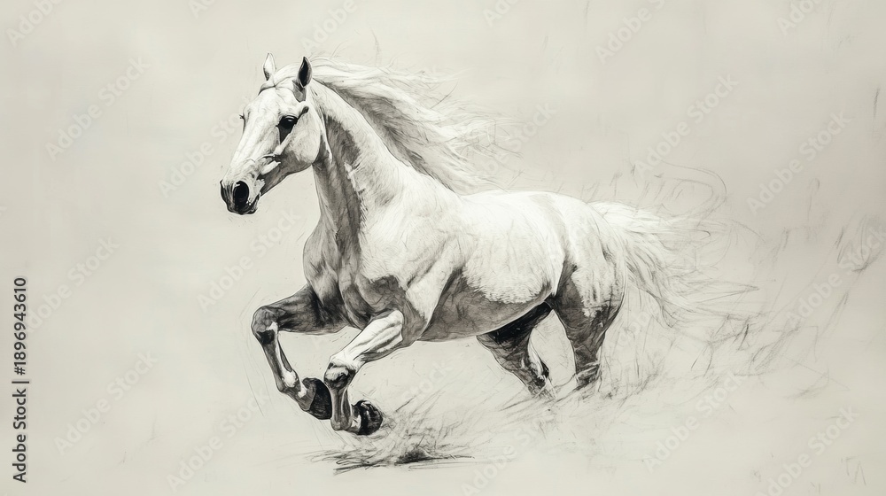 Fototapeta premium Happy new year background design,Chinese New Year2026,Year of the Horse with Golden Rearing Horses and Traditional,Lunar new year,Chinese New Year.
