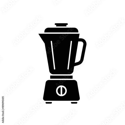 Blender Appliance Icon Kitchen Mixer Smoothie Maker Vector Illustration