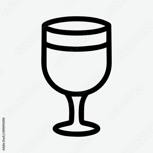 Black and white ink vector kitchen utensil icon 17.eps