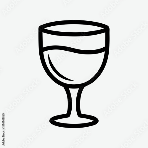 Black and white ink vector kitchen utensil icon 18.eps