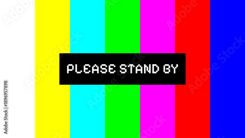 Classic Television Please Stand By Test Pattern