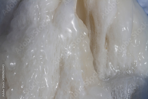 Ice and snow surface.