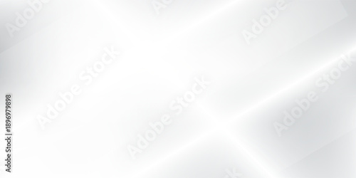 Silver foil background with metal mirror texture. Chrome gradient surface with light gloss. Vector aluminum modern abstract simple