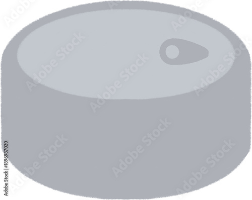 a gray can of cans