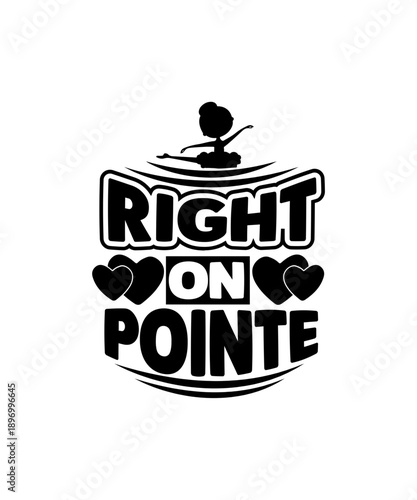 right on pointe svg