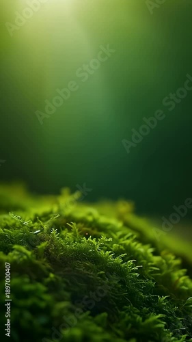 Wallpaper Mural Lime Green Fading Into Dark Moss Green With Soft Glow – Smooth Color Transition, Gentle Motion, and Calm Abstract Background Torontodigital.ca