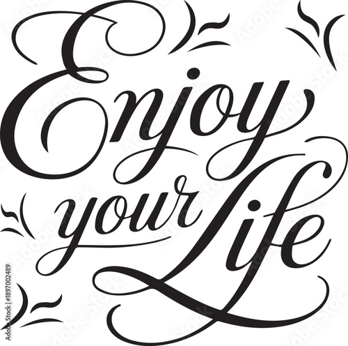 Inspirational quote with elegant typography for motivation