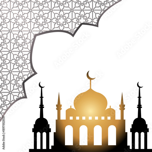 taj mahal vector illustration