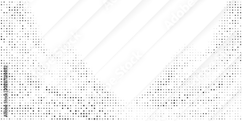 Minimal halftone wave dot background for clean layouts, web banners, modern posters, abstract digital branding vector illustration.eps 10