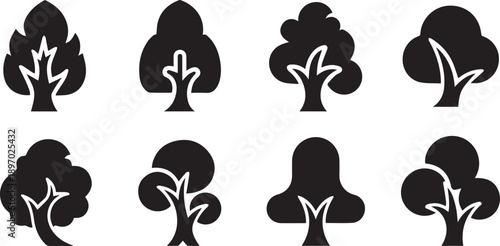 Large Set of Black Professional Business and Finance Icons Featuring Corporate Figures Currency Symbols and Data Analytics Charts