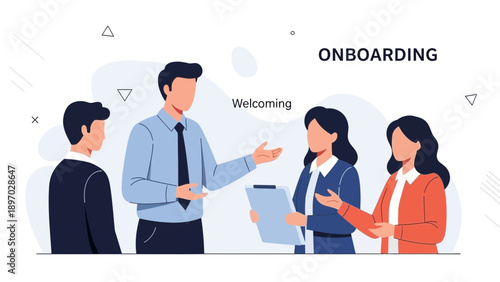 Business Onboarding Welcome Meeting: New Employee Introduction