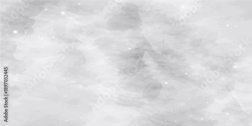 Abstract white sky background with soft fluffy clouds in a bright and clear atmosphere