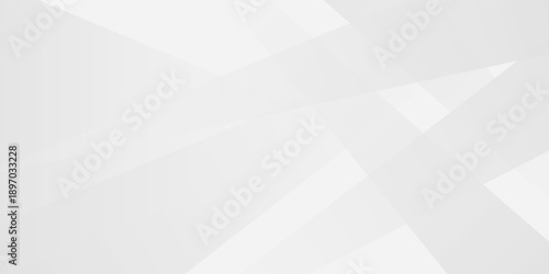 Modern White Background. Technology Banner. Vector Illustration. Abstract Business Wallpaper