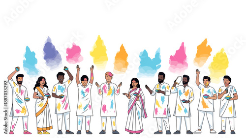 A vibrant pile of colorful autumn maple leaves in shades of red, orange, and yellow, scattered on a light background, symbolizing the fall season.