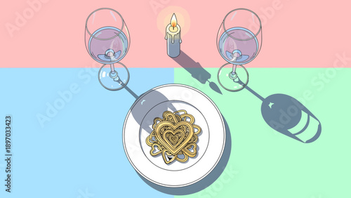 A vibrant pile of colorful autumn maple leaves in shades of red, orange, and yellow, scattered on a light background, symbolizing the fall season.