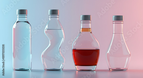 Morphing Container Design PNG