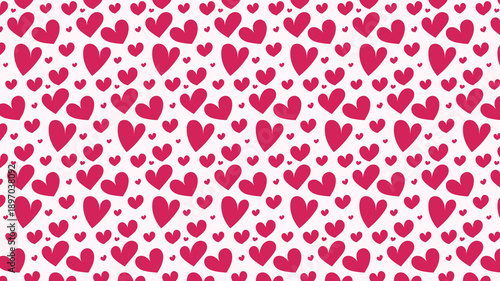 Simple glossy red heart graphic with smooth white gradient suggesting love and affection isolated on white