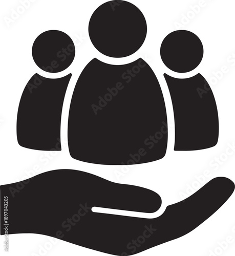 Supporting and protecting the community: a visual representation of social care and teamwork