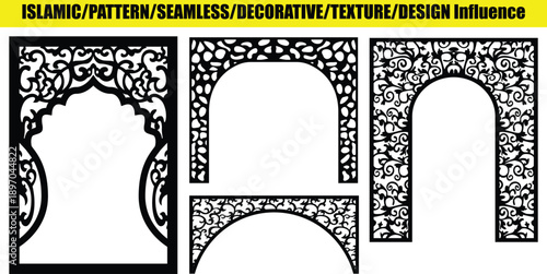 Elegant black and white initial letter p with decorative flourish design