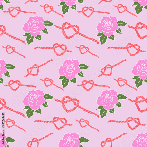 Valentine's Day patterns for fabric design, background patterns, gift wrapping paper patterns, and card designs.