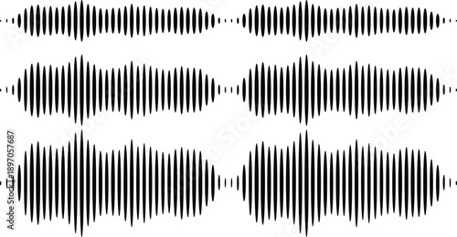Abstract Sound Wave Energy Background for Music and Digital Communication