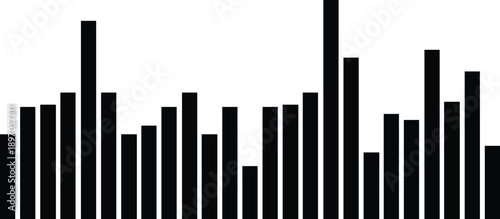 Digital Audio Waveform Background for Sound Engineering and Media Technology
