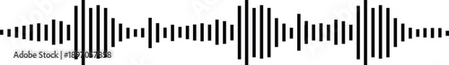 Sound Wave Frequency Background for Modern Audio Technology and Innovation
