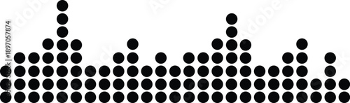 Flowing Audio Sound Wave Background for Music, DJ, and Entertainment Design