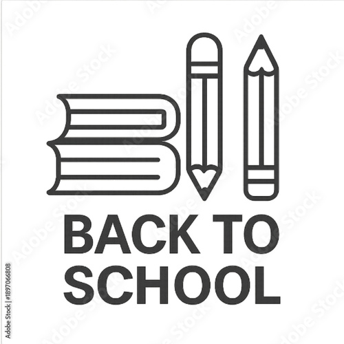 Back to School Education Concept with Books and Pencils