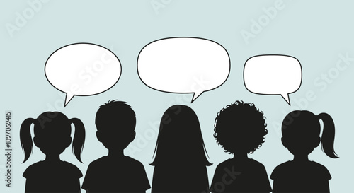 Celebrating International Mother Language Day with diverse group of people in dialogue and learning through communication and education