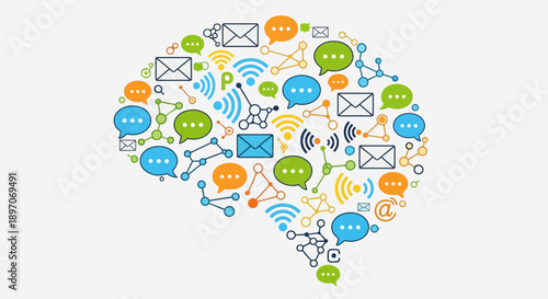 International Mother Language Day vector illustration for global awareness and literacy in a modern, clean, corporate style