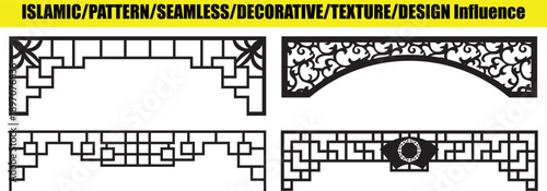 Abstract floral pattern with delicate leaves and swirling botanical elements
