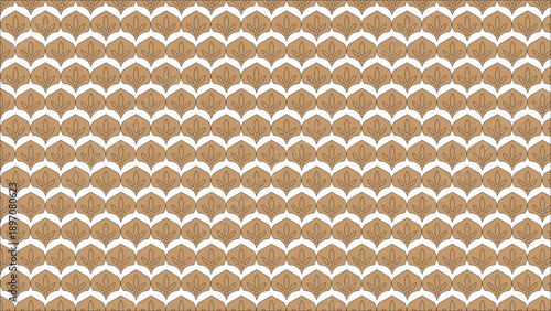 Brown Abstract Geometric Seamless Pattern