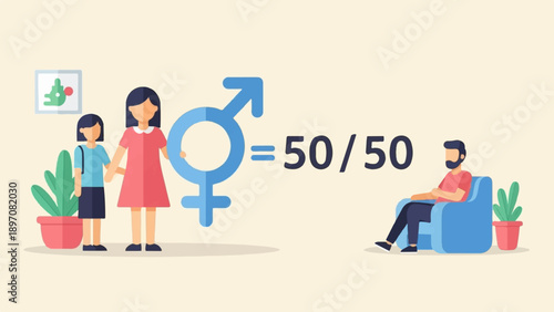 Equal representation symbols with numeric equality and diverse figures