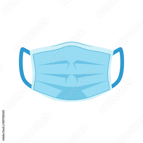 Surgical face mask for medical respiratory protection and hygiene