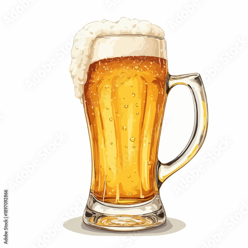 Delicious Beer Very Fresh Design