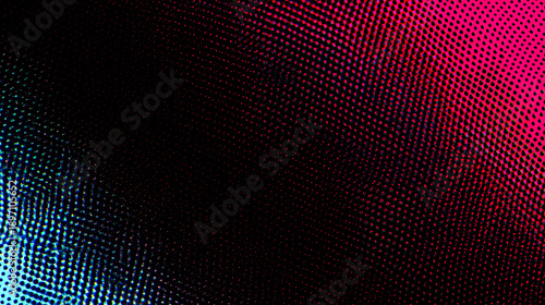 デジタルメッシュと網点のハーフトーン・グラデーション背景